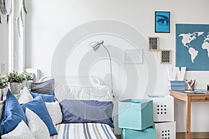 Designed teen boy bedroom