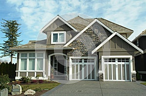 Designer Home House Brick BC photo