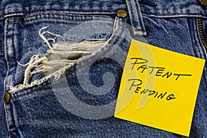 Designer jeans patent pending product design style protection