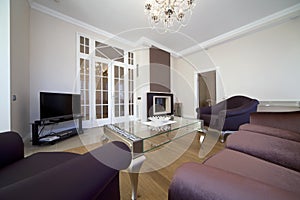 Designer living room