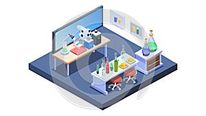 Designer's Workspace with Computer and Drawing Tablet, vector design Generative AI