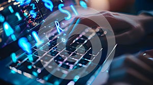 Designer using AI to automate the creation of custom.