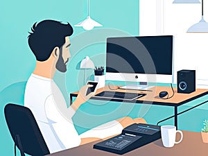 Designer Utilizing Modern Computer Technology