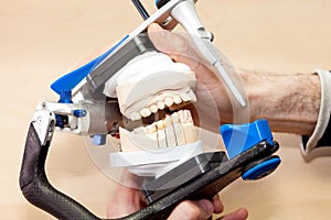 Designing Artificial Facial Dental on Device