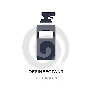 desinfectant icon on white background. Simple element illustration from Health and medical concept photo