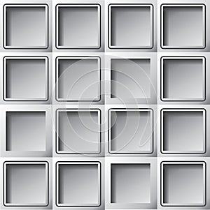 Paper background template squares