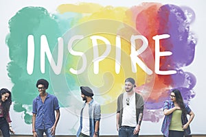 Desire Inspire Goals Follow Your Dreams Concept photo