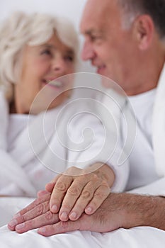 Desire and intimacy in elderly photo