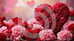 desire romantic heart background