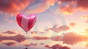 desire romantic heart background