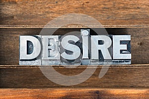 Desire word tray