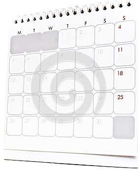 Desk calendar