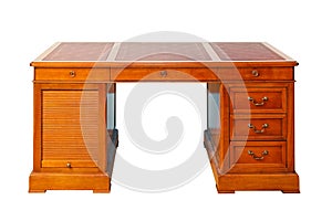 Desk isolated