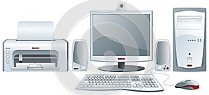 Desktop computer configuration