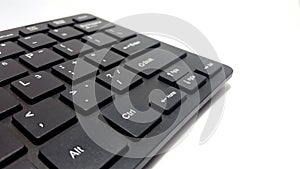 Desktop computer keyboard, with soft black and comfortable to use
