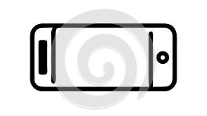 Desktop Computer Monitor Icon Vector, Display, Workspace, vector design Generative AI