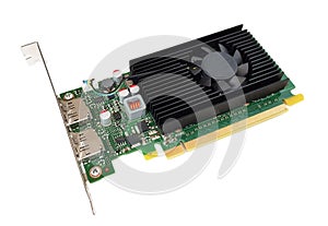 Desktop computer PCI Express graphics card