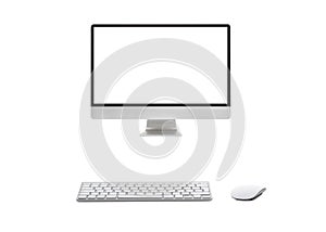 Desktop computer with wireless keyboard