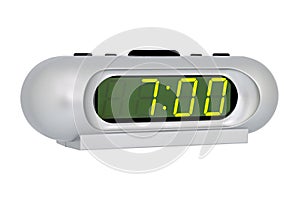 Desktop electronic clock photo