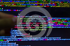 Desktop source code and Wallpaper by Computer language with coding and programming.