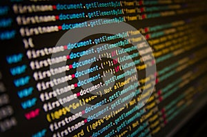 Desktop source code and Wallpaper by Computer language with coding and programming.