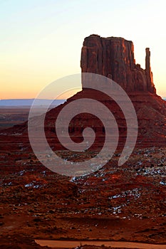 Desolate and Barren Monument Valley Arizona USA Navajo Nation