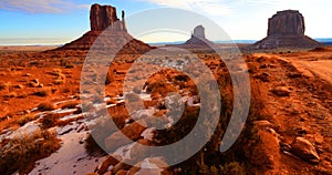 Desolate and Barren Monument Valley Arizona USA Navajo Nation