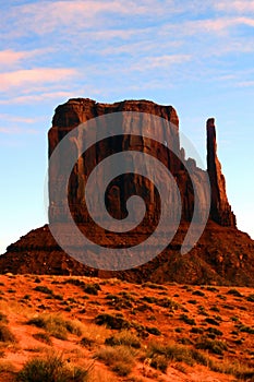 Desolate and Barren Monument Valley Arizona USA Navajo Nation