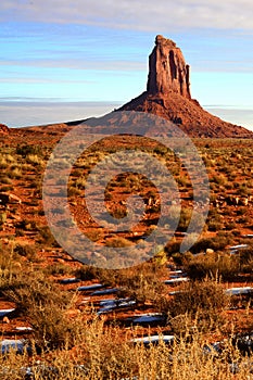 Desolate and Barren Monument Valley Arizona USA Navajo Nation