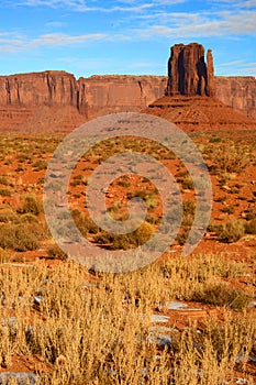 Desolate and Barren Monument Valley Arizona USA Navajo Nation