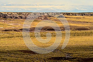 Desolate Landscape Petrified Forest Arizona