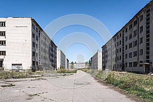 Abandoned Skrunda city