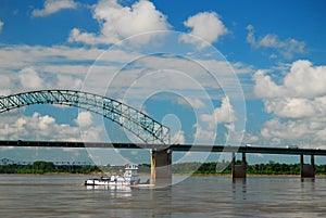 Desoto Bridge over the Mississippi
