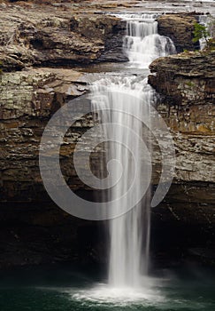 Desoto Falls in Mentone, Alabama