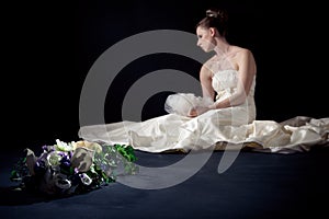 Desperate Bride In Studio