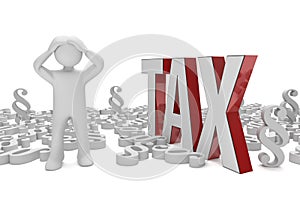 Manikin Paragraphs Tax photo