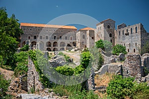 The Despot`s Palace in Mystras, Greece