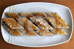 Dessert baklava