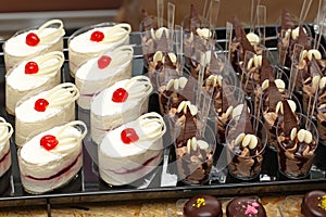 Dessert buffet