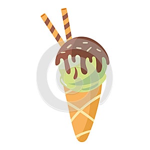 dessert chocolate ice cream icon
