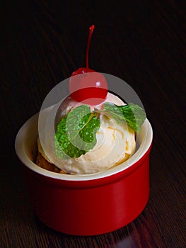 Dessert Cup with Ice Cream