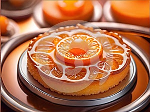 Dessert Delicacy: Citrus Elegance