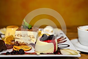 Selection of Italian desserts. VIII photo