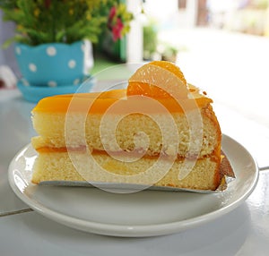 Dessert - Orange cake