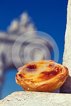 Dessert pastel de nata photo