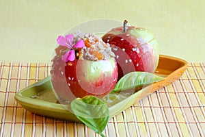 Dessert Picture : Candy Apples - Stock Photos