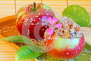 Dessert Picture : Candy Apples - Stock Photos