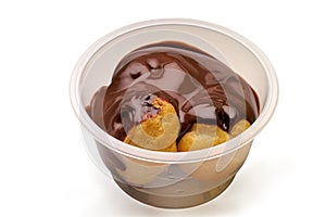 Dessert: profiterole (2)