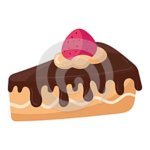 dessert slice cake icon