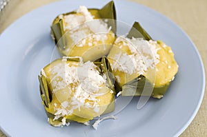 Dessert thai sweet sugar palm.